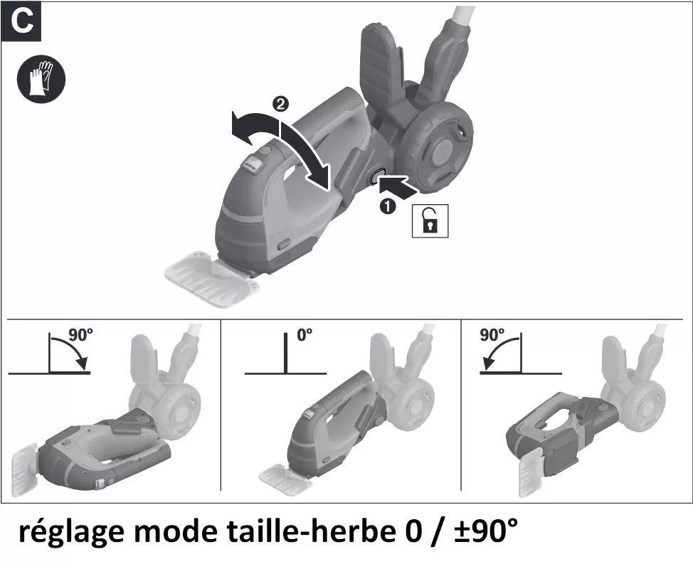 Manche télescopique pour AdvancedShear 18